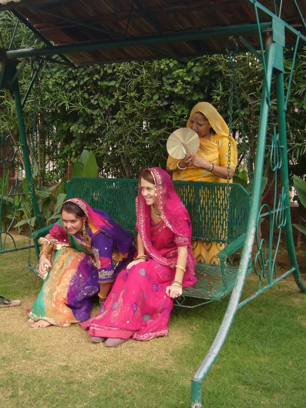 Travel - India - Rajasthan - Jodhpur - Newspaper Photoshoot - The Swing